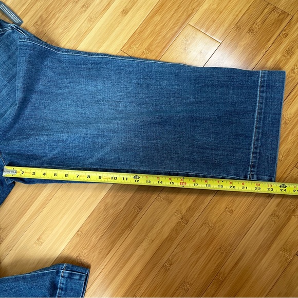 Talbots Wide Leg Crop Jean High Waisted New with Tags - Size 14 - Picture 5 of 13